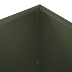 Garden Planter 2 pcs Olive Green Depth 50 cm 80 cm 50 cm
