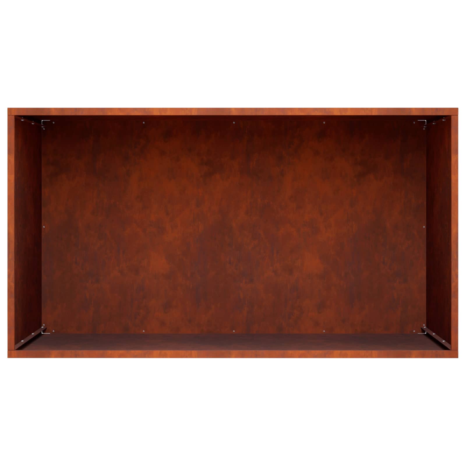 vidaXL Garden Planter Rusty 80 x 50 x 50 cm Weathering Steel 5