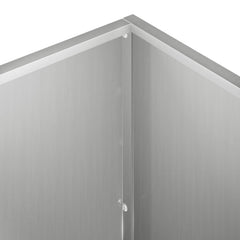 vidaXL Garden Planter Silver 100 x 50 x 50 cm Galvanised Steel 5