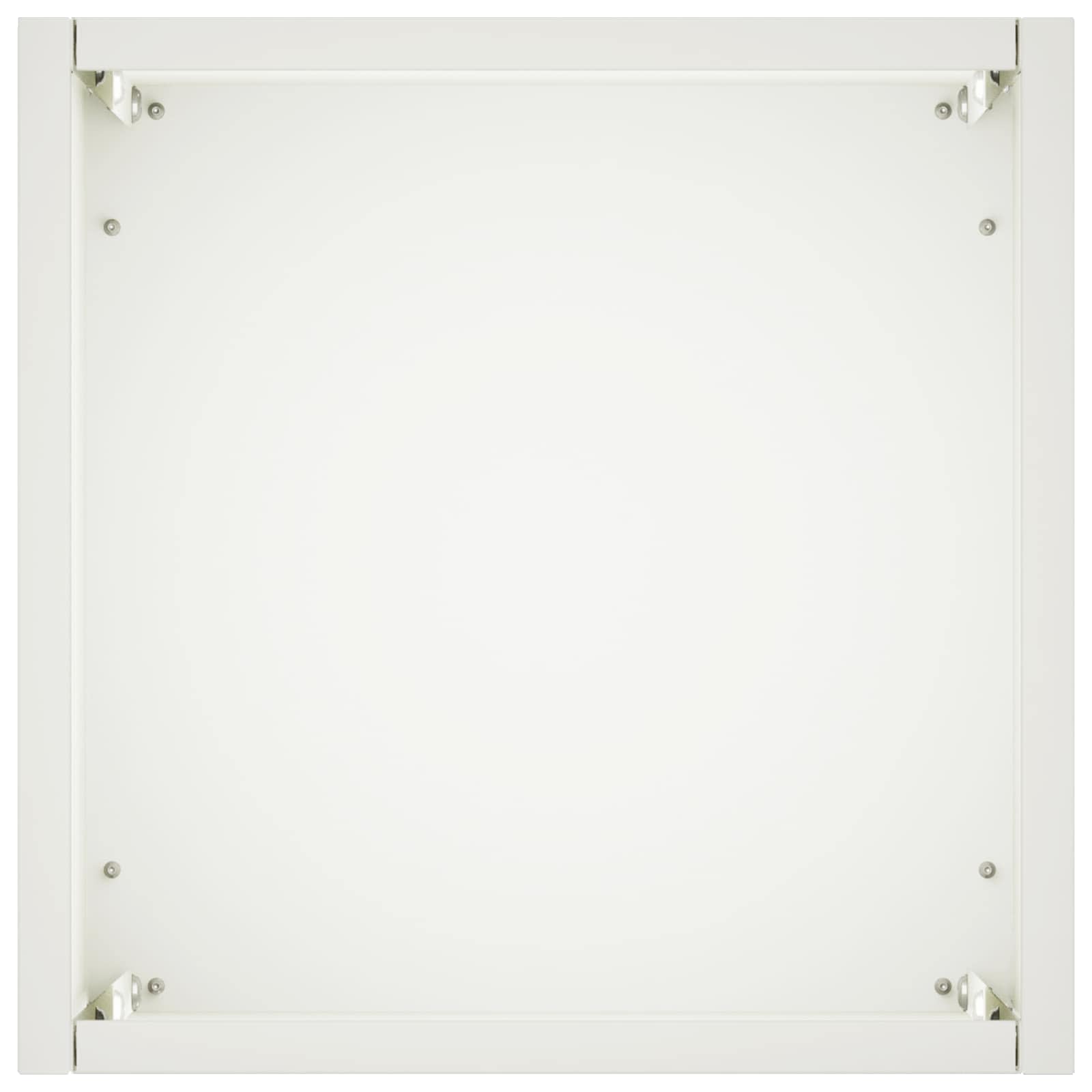 vidaXL Garden Planter White 20 x 20 x 50 cm Cold-rolled Steel 4