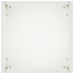 vidaXL Garden Planter White 20 x 20 x 50 cm Cold-rolled Steel 4