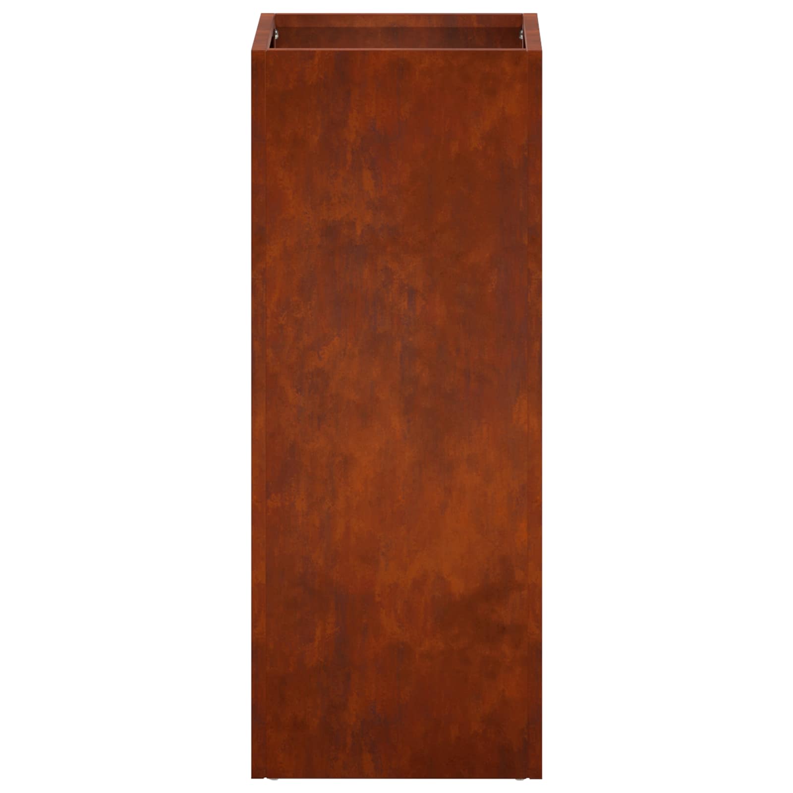 vidaXL Garden Planter Rusty 20 x 20 x 50 cm Weathering Steel 4