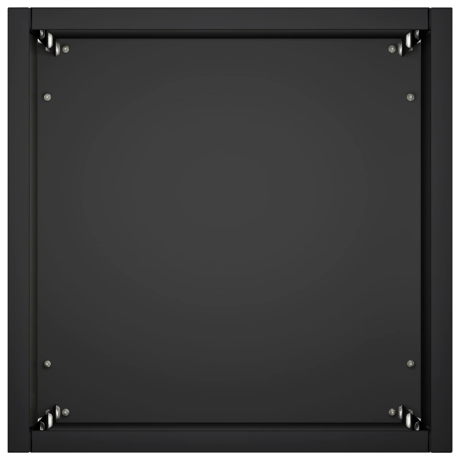 vidaXL Garden Planter Black 20 x 20 x 75 cm Cold-rolled Steel 4
