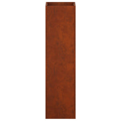 vidaXL Garden Planter Rusty 20 x 20 x 75 cm Weathering Steel 4