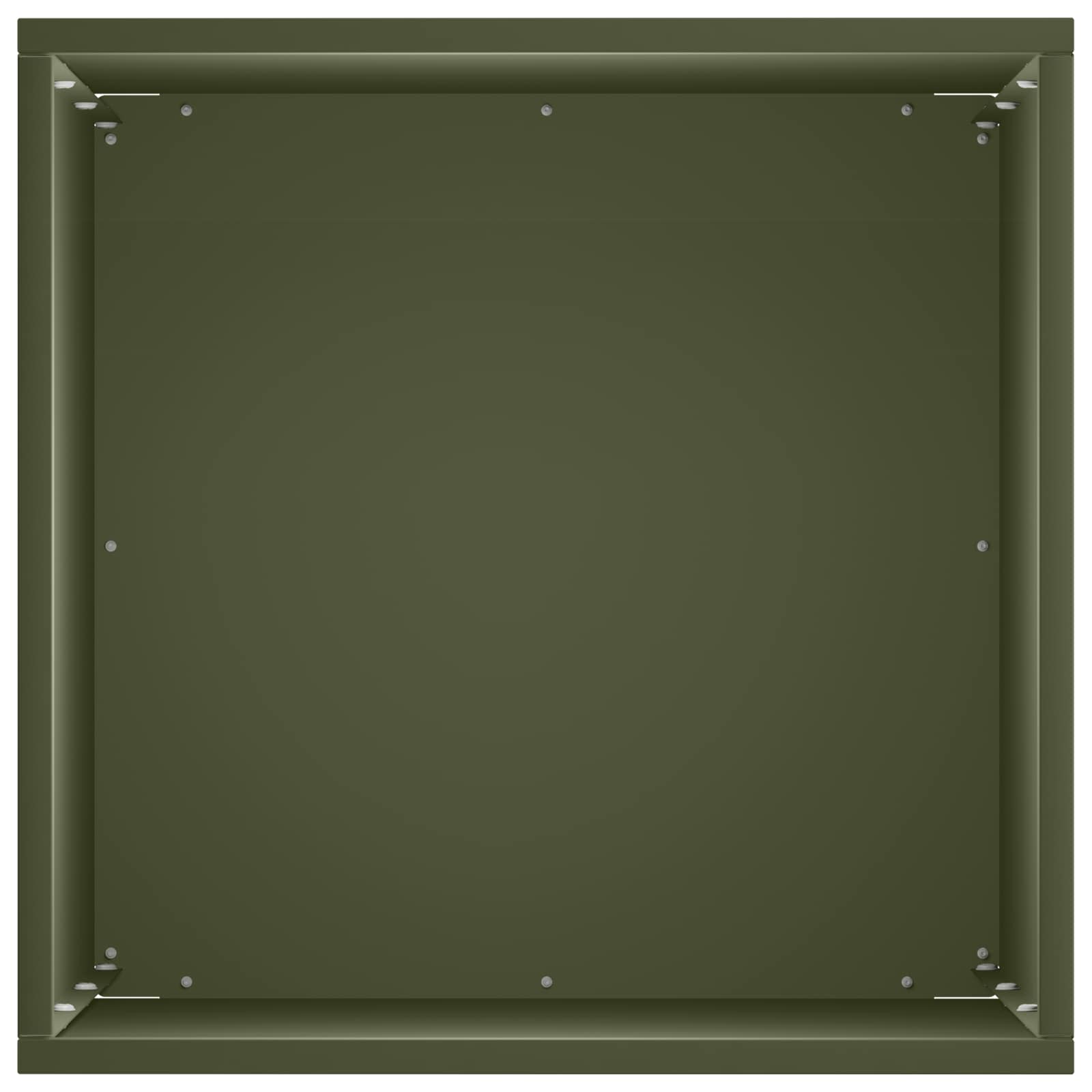 vidaXL Garden Planter Olive Green 30 x 30 x 40 cm Cold-rolled Steel 4