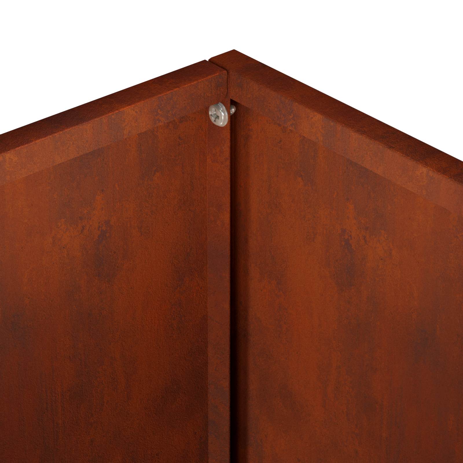 vidaXL Garden Planter Rusty 30 x 30 x 40 cm Weathering Steel 6
