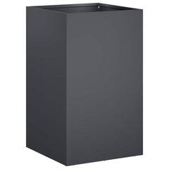 vidaXL Garden Planter Anthracite 30 x 30 x 50 cm Cold-rolled Steel 2