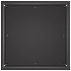 vidaXL Garden Planter 2 pcs Black 40 x 40 x 50 cm Cold-rolled Steel 5
