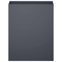 vidaXL Garden Planter Anthracite 40 x 20 x 40 cm Cold-rolled Steel 3