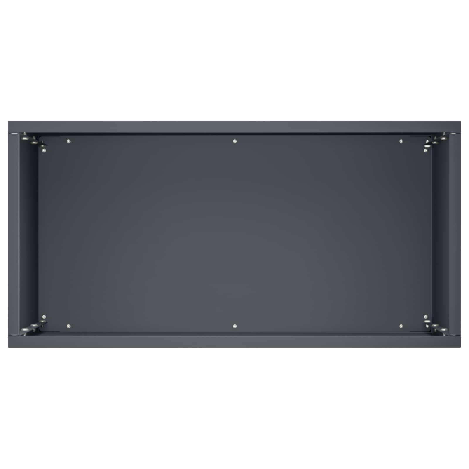 vidaXL Garden Planter Anthracite 40 x 20 x 40 cm Cold-rolled Steel 4
