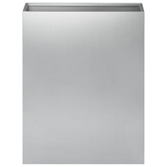 vidaXL Garden Planter Silver 40 x 20 x 40 cm Galvanised Steel 3