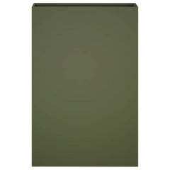 vidaXL Garden Planter Olive Green 40 x 20 x 75 cm Cold-rolled Steel 3