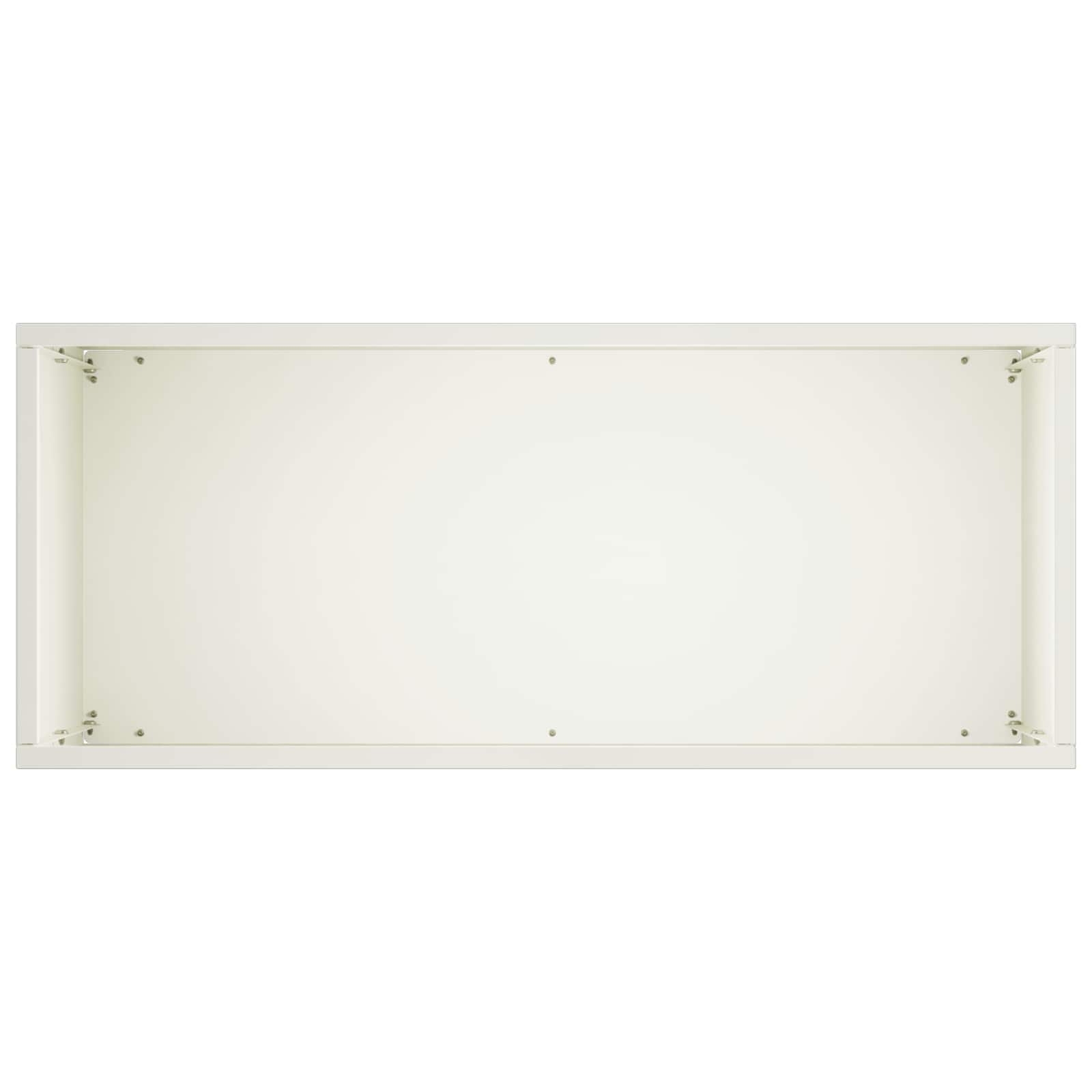 vidaXL Garden Planter White 50 x 20 x 40 cm Cold-rolled Steel 4