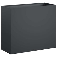 vidaXL Garden Planter Anthracite 50 x 20 x 40 cm Cold-rolled Steel 2