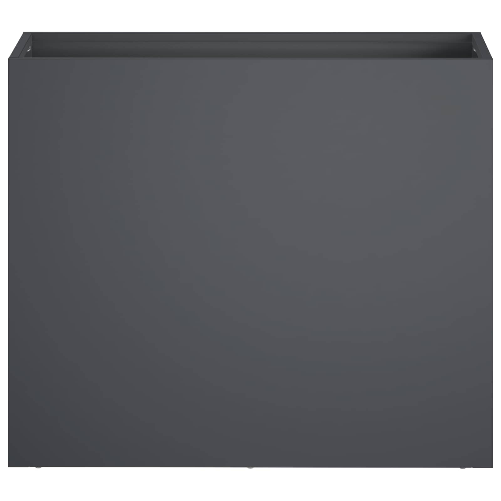vidaXL Garden Planter Anthracite 50 x 20 x 40 cm Cold-rolled Steel 3