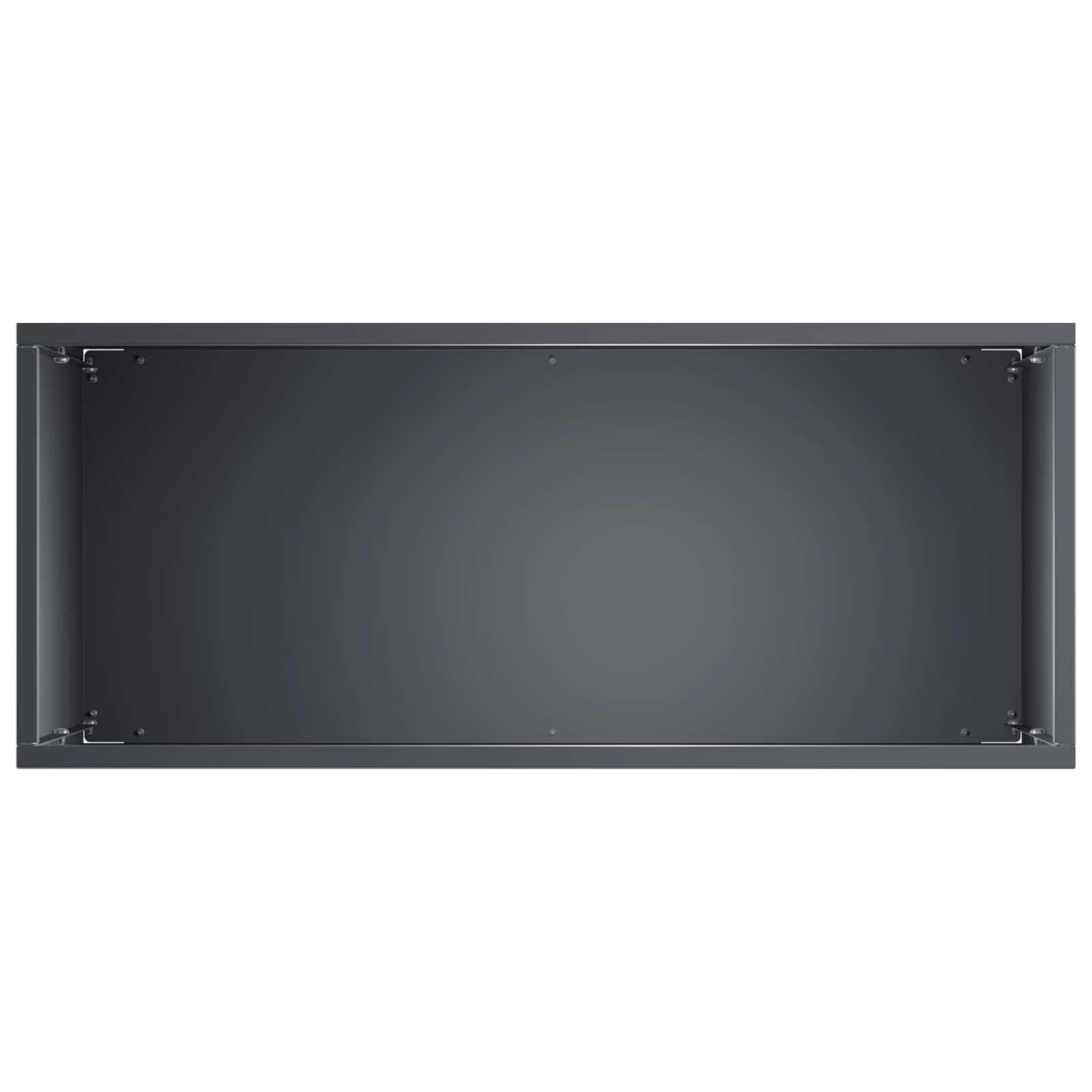 vidaXL Garden Planter Anthracite 50 x 20 x 40 cm Cold-rolled Steel 4