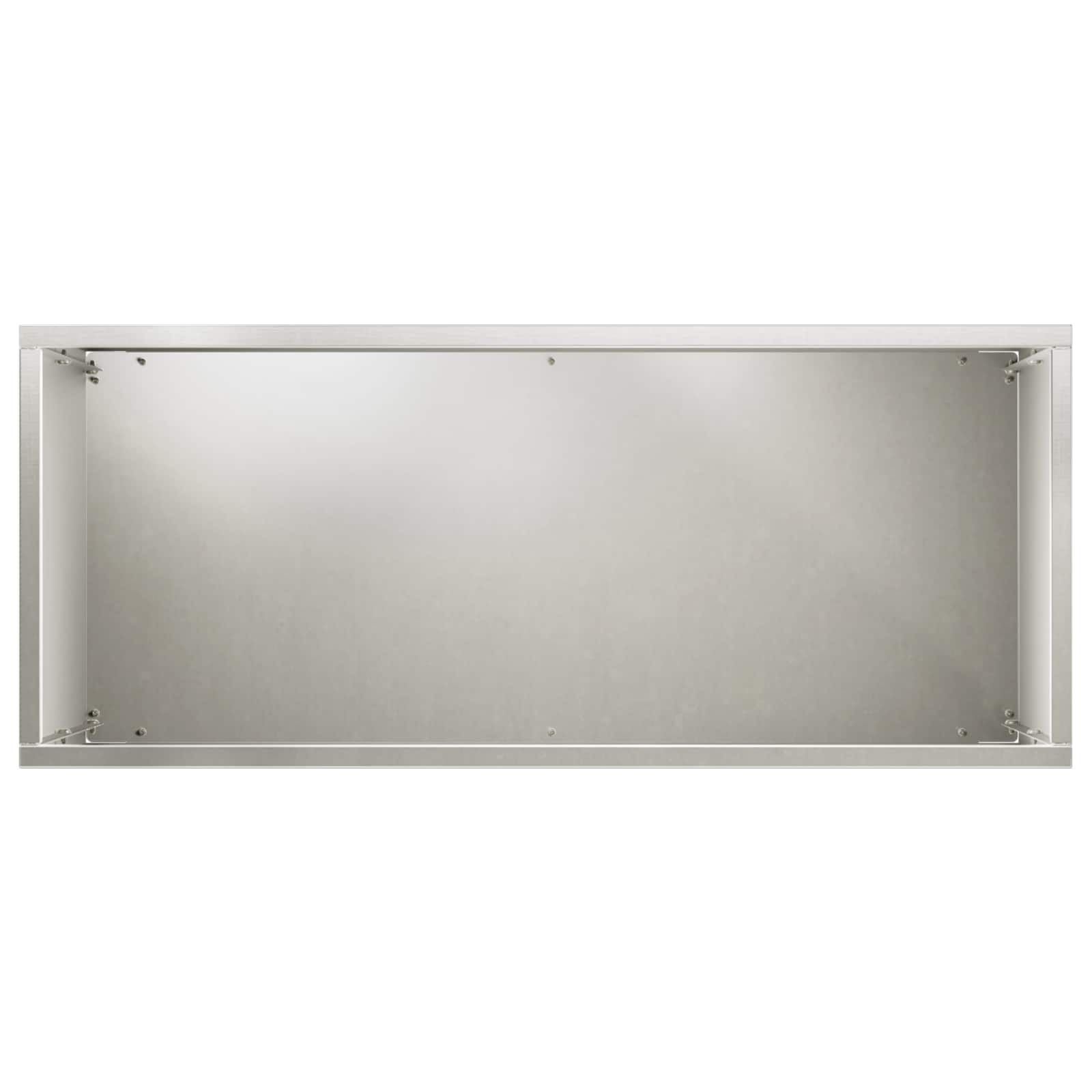 vidaXL Garden Planter Silver 50 x 20 x 40 cm Stainless Steel 4