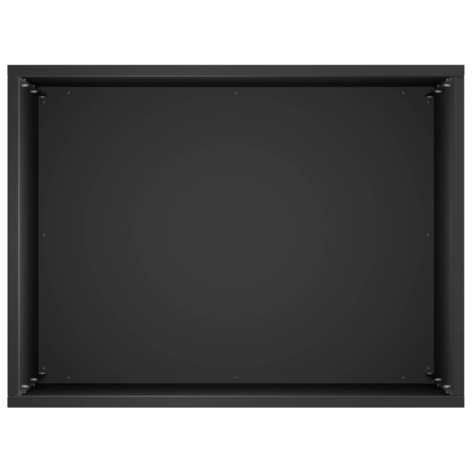 vidaXL Garden Planter Black 40 x 30 x 40 cm Cold-rolled Steel 4