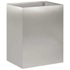 vidaXL Garden Planter Silver 40 x 30 x 40 cm Stainless Steel 2