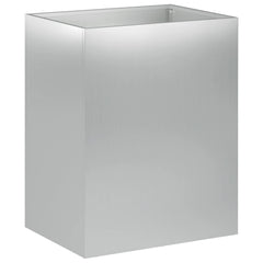 vidaXL Garden Planter Silver 40 x 30 x 40 cm Galvanised Steel 2