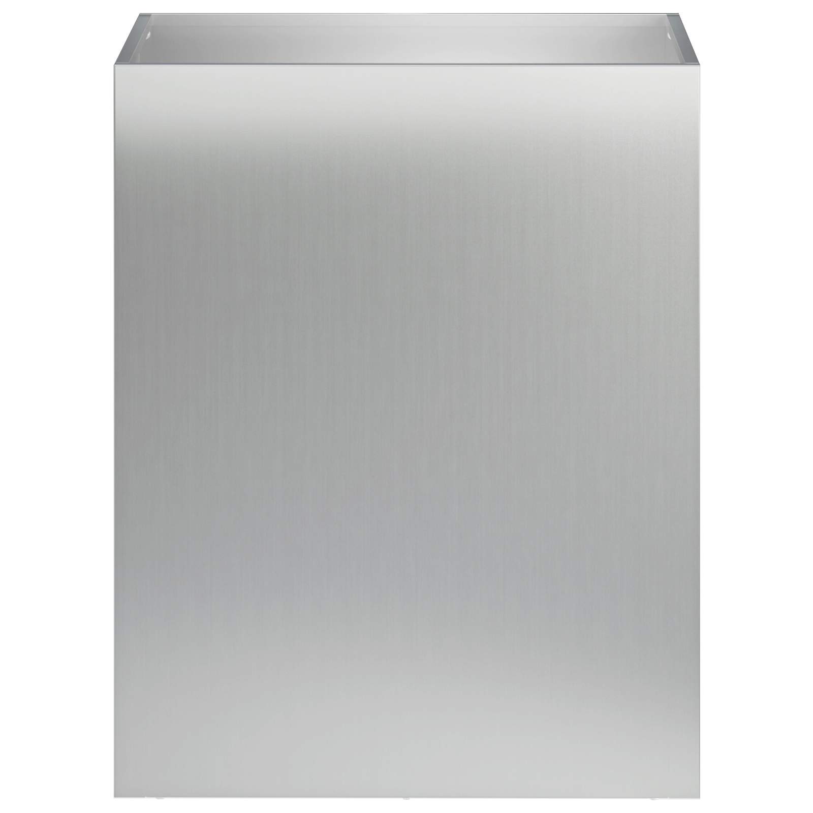 vidaXL Garden Planter Silver 40 x 30 x 40 cm Galvanised Steel 3