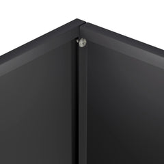 vidaXL Garden Planter Black 40 x 30 x 50 cm Cold-rolled Steel 5