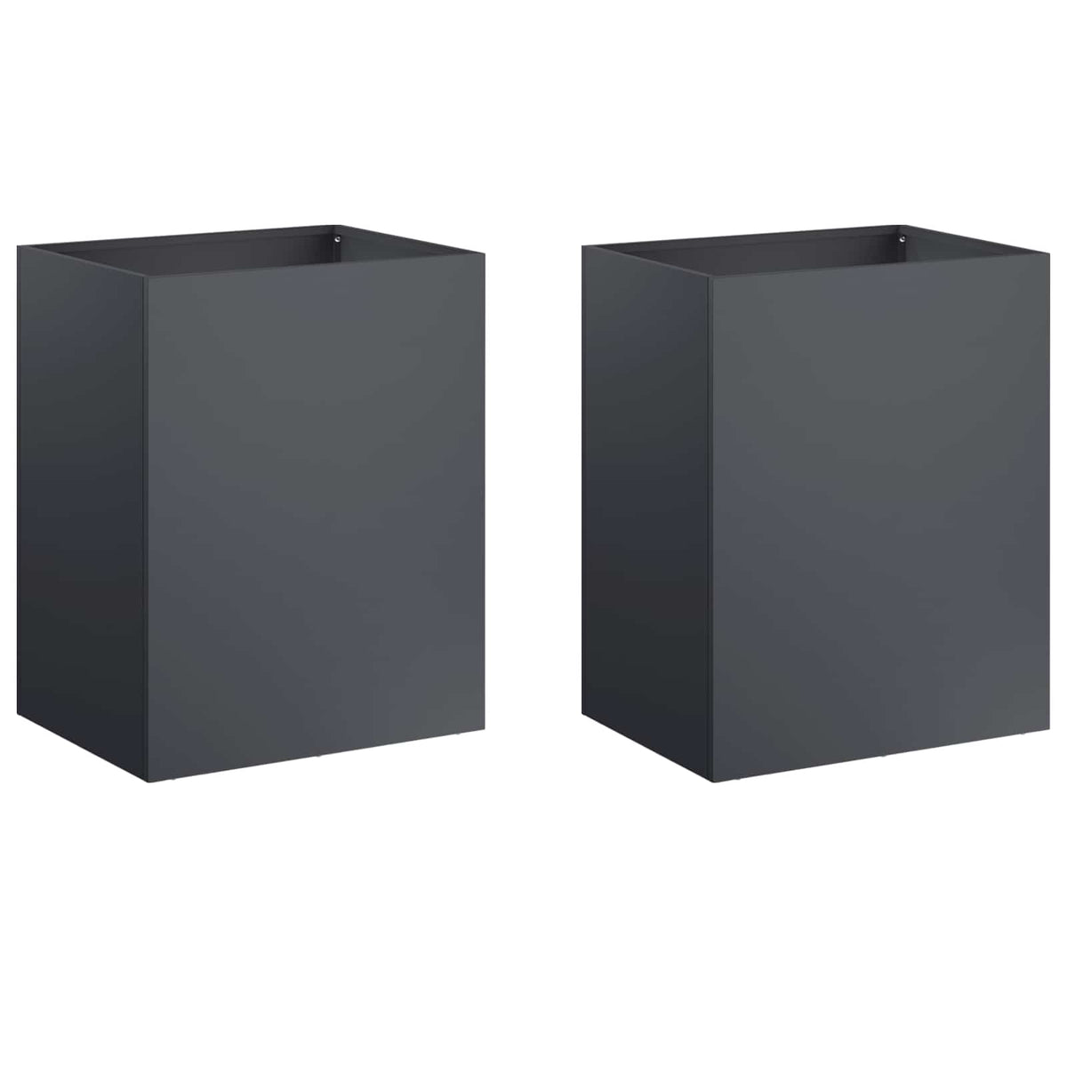 Garden Planter 2 Anthracite Depth 30 cm 40 cm 50 cm