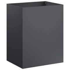 vidaXL Garden Planter 2 pcs Anthracite 40 x 30 x 50 cm 3