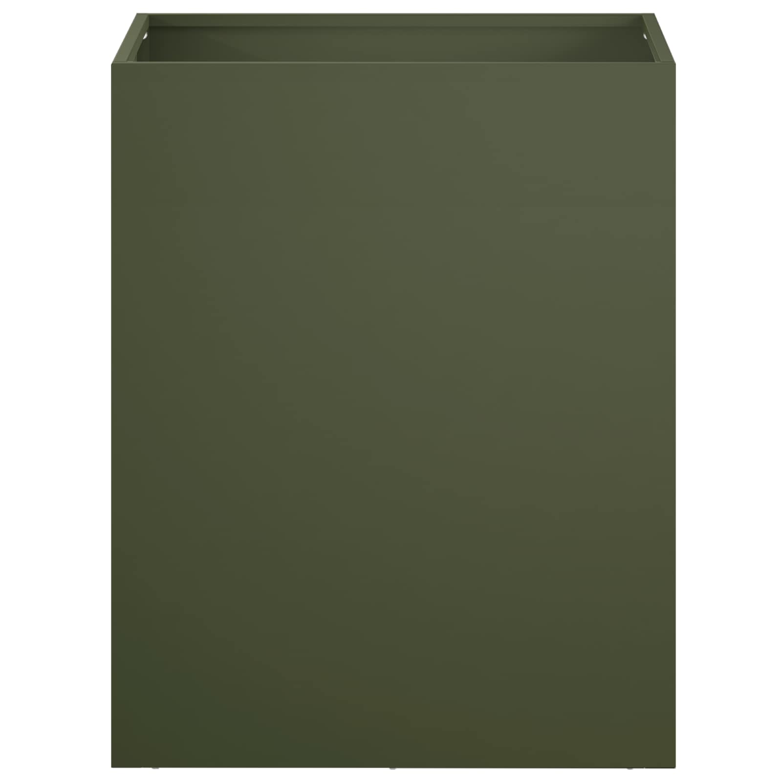 vidaXL Garden Planter 2 pcs Olive Green 40 x 30 x 50 cm 4