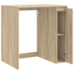 vidaXL Wash Machine Cabinet Sonoma 87 x 60 x 89 cm Engineered wood 5