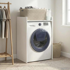 vidaXL Wash Machine Cabinet White 67.5 x 48 x 97 cm Engineered wood 1
