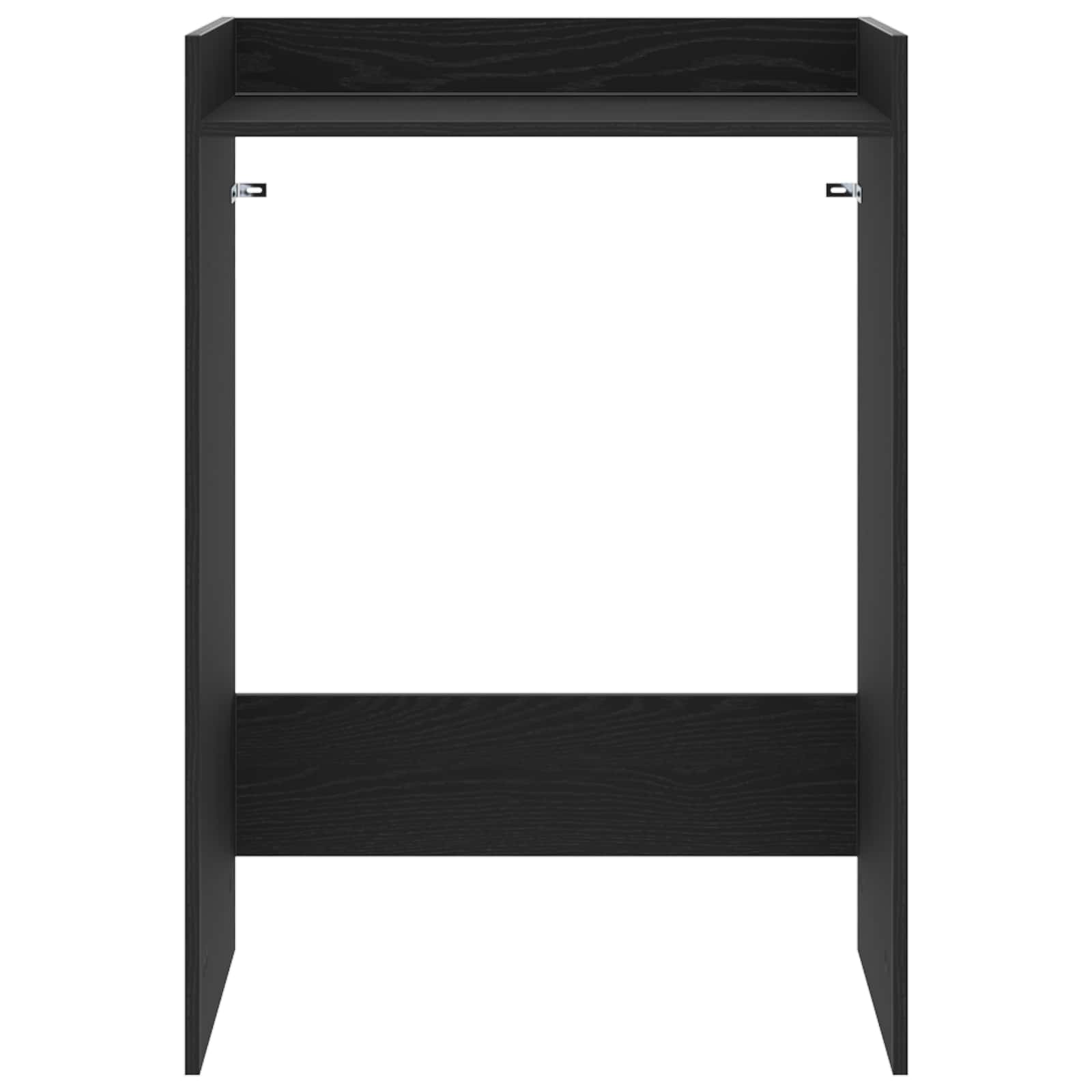 vidaXL Wash Machine Cabinet with Storage Black Oak 67.5 x 48 x 97 cm 5