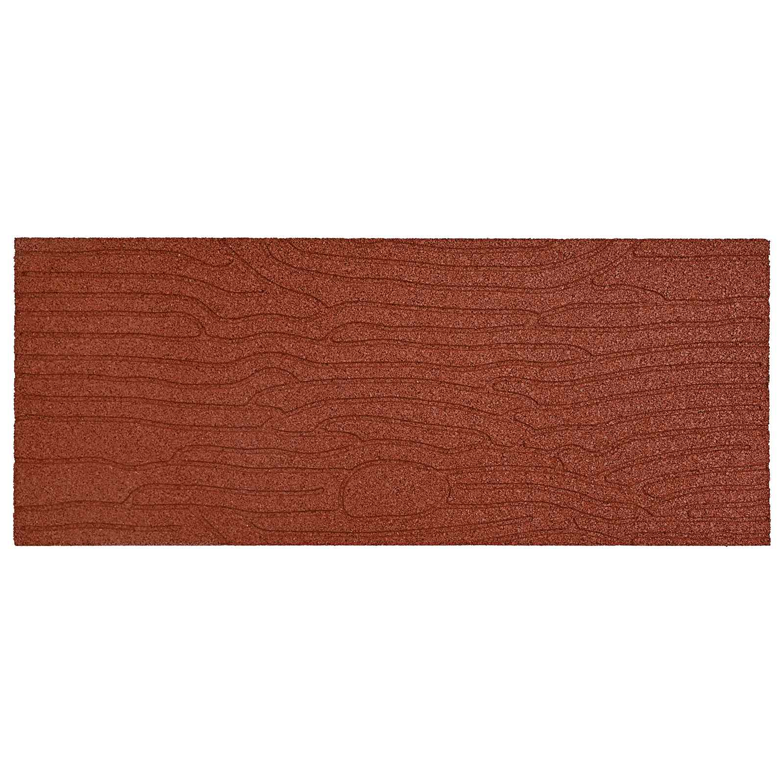 vidaXL Stepping Stone 6 pcs Red 60.5 x 25 x 2 cm Rubber 6
