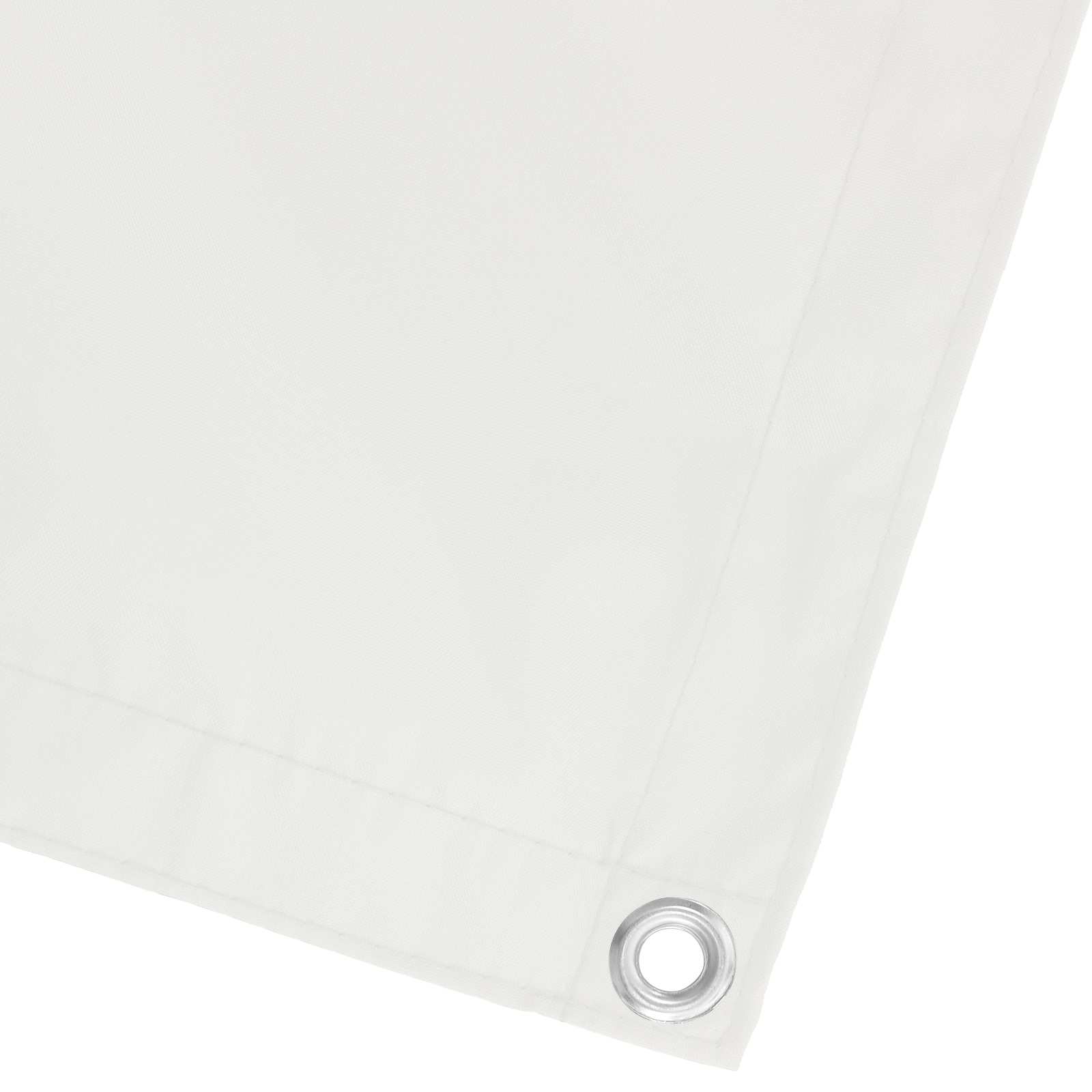 vidaXL Balcony Screen 100 x 600 cm Oxford Fabric Rectangular White 3