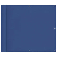 Balcony Screen 100 x 800 cm Oxford Fabric Rectangular Width 100 cm Drop 800 cm Blue