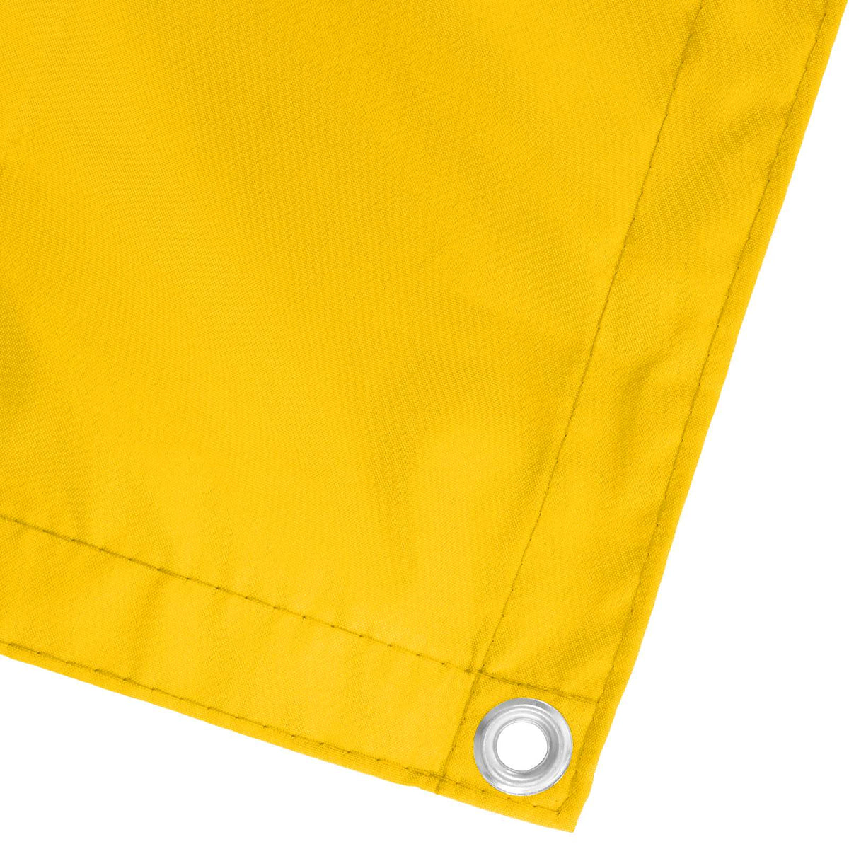 Balcony Screen 100 x 800 cm Oxford Fabric Rectangular Width 100 cm Drop 800 cm Yellow