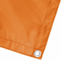 Balcony Screen 100 x 800 cm Oxford Fabric Rectangular Width 100 cm Drop 800 cm Orange