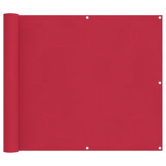 Balcony Screen 100 x 800 cm Oxford Fabric Rectangular Width 100 cm Drop 800 cm Burgundy