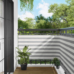 vidaXL Balcony Screen 100 x 1000 cm Oxford Fabric Rectangular 1