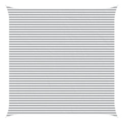 Sunshade Sail Oxford Fabric Square 6x6 m Width 6 m Light grey and white