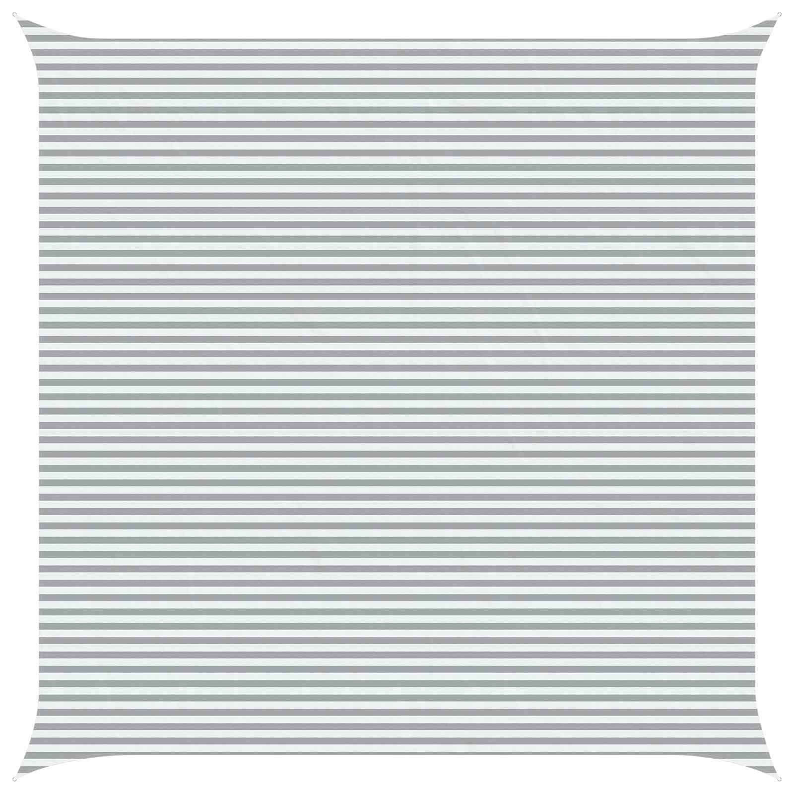 vidaXL Sun Shade Sail 7 x 7 m 100% Polyester Oxford Square 2