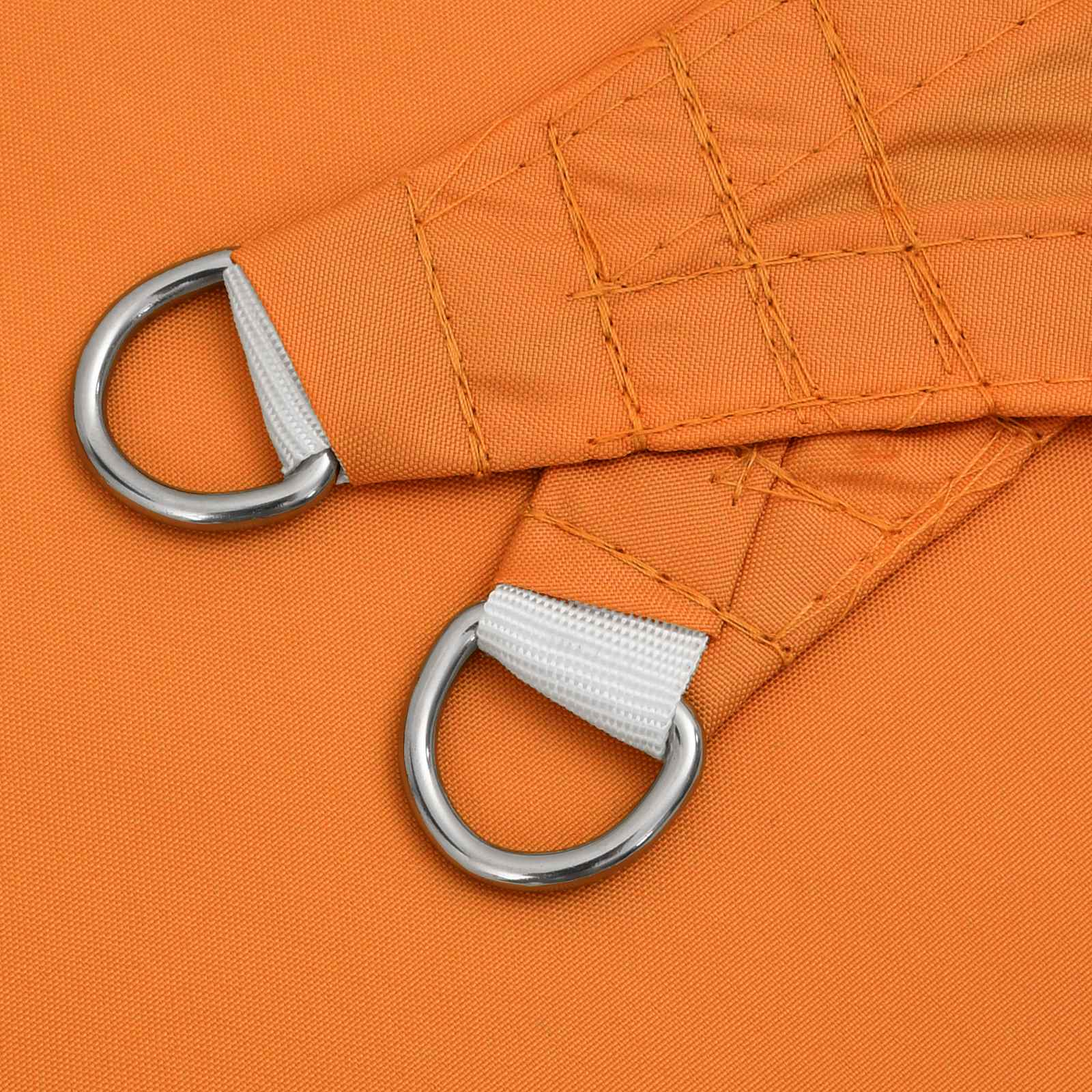 vidaXL Sun Shade Sail Orange 2.5 x 6 m 100% Polyester Oxford 5