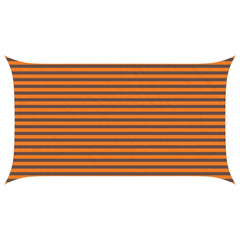vidaXL Sun Shade Sail Orange and Brown 4,5 x 2,5 m 2