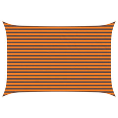 vidaXL Sun Shade Sail Orange and Brown 3 x 4.5 m 100% Polyester Oxford 2
