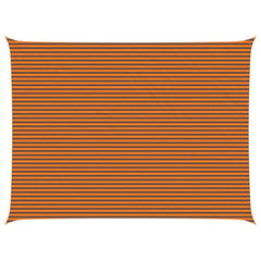 vidaXL Sun Shade Sail Orange and Brown 8 x 6 m 100% Polyester Oxford 2