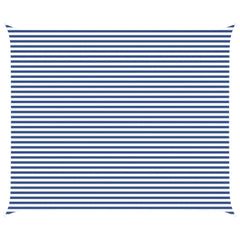 Sunshade Sail Oxford Fabric Rectangular 5x6 m Width 5 m Drop 6 m Blue and white