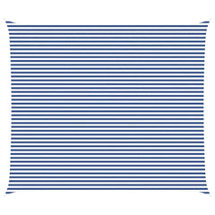 vidaXL Sun Shade Sail Blue and White 7 x 6 m 100% Polyester Oxford 2
