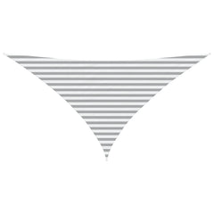 Sunshade Sail Oxford Fabric Triangular 3.5x3.5x4.9 m Light grey and white