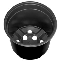 Round Flower Pot 200 pcs Black Plastic, image 6