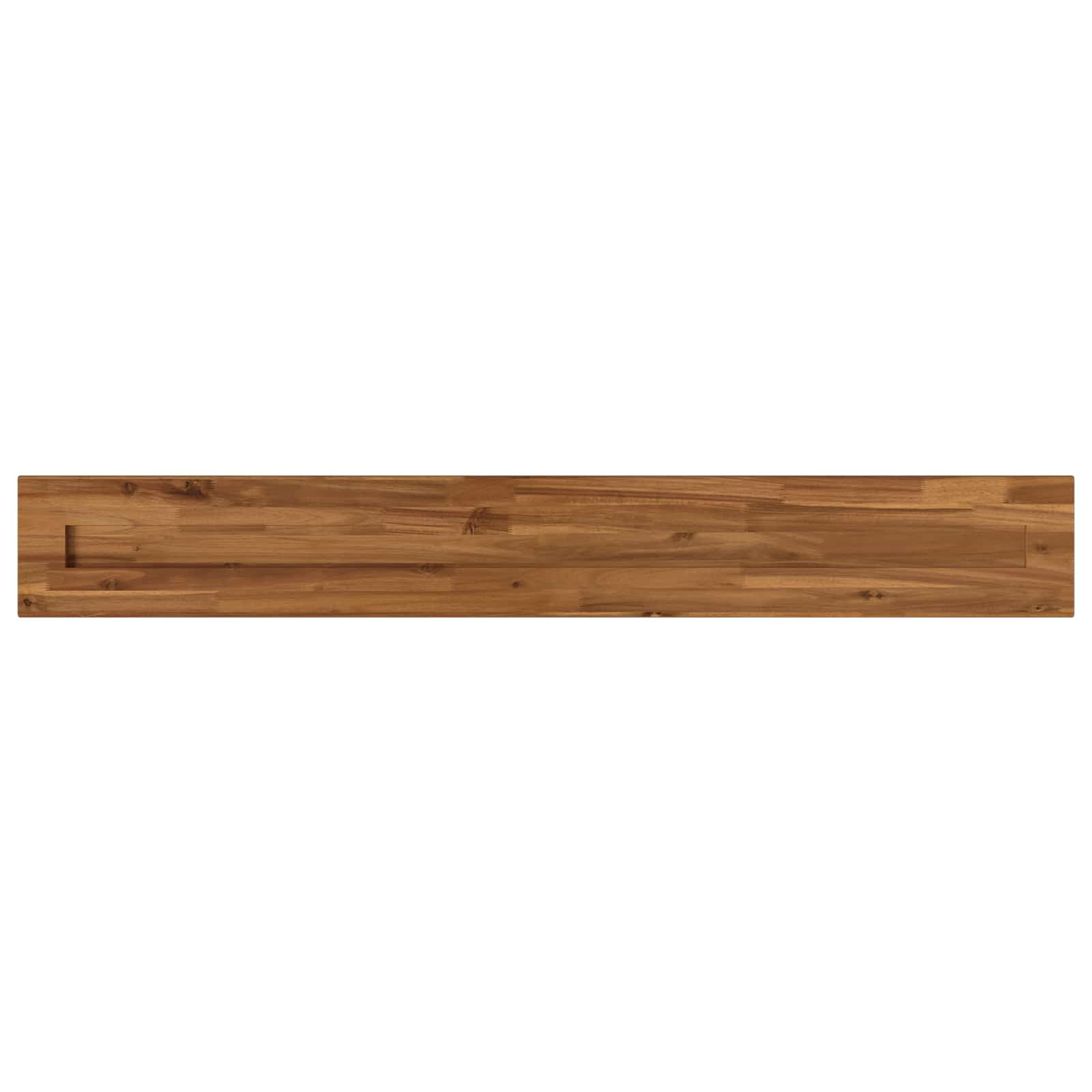 vidaXL Rectangular Table Top 140 x 20 x 3.5 cm Rectangular Natural 4